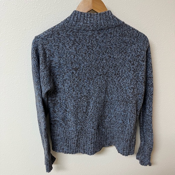 Nomadic Traders Women's blue/brown Button-Up Sweater women’s size M - Picture 3 of 3